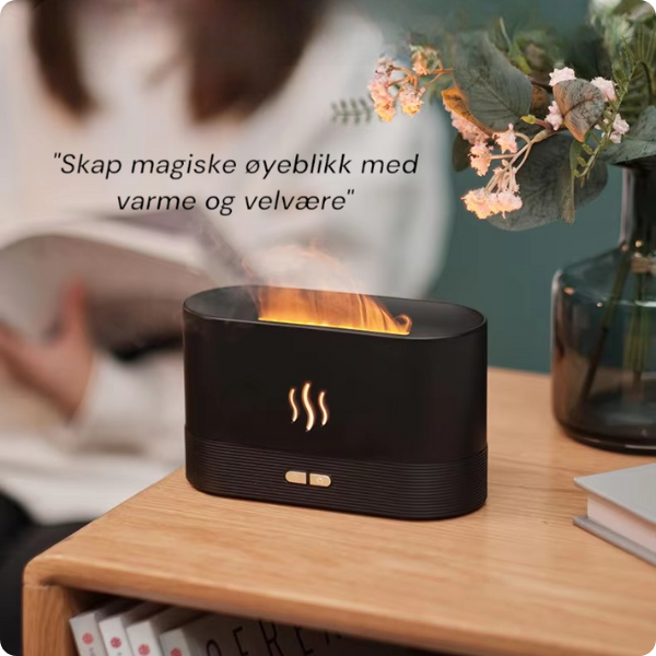 Luftfukter, diffuser, aromaterapi