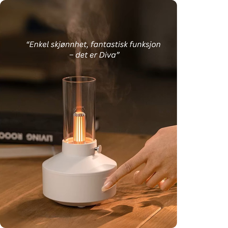 Luftfukter, diffuser,  aromaterapi