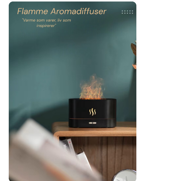 Luftfukter, diffuser,  aromaterapi